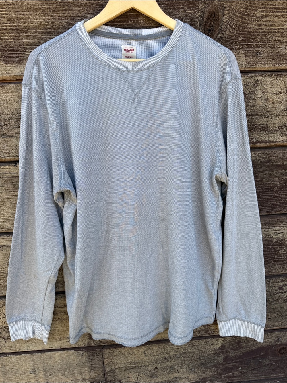 Men’s long sleeve crew